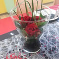 Mariage valenciennes bouquet de mariée décor de table
