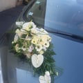 Mariage valenciennes bouquet de mariée voiture