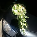 Mariage valenciennes bouquet de mariée voiture