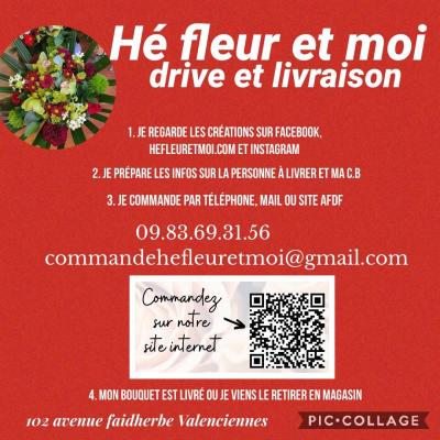 Commandez vos bouquets de fleurs valenciennes